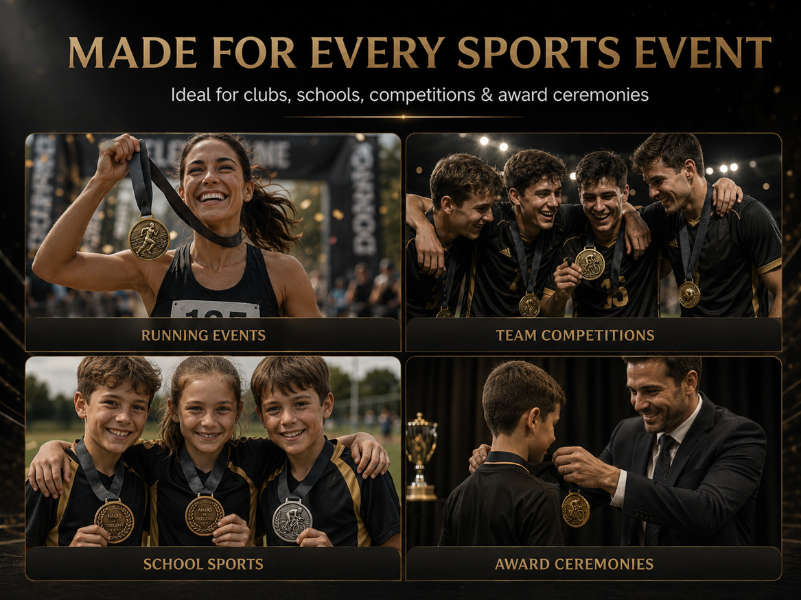 Custom Running Medals